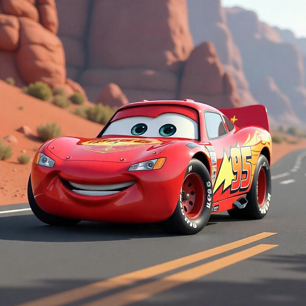 Pixar Style Cars